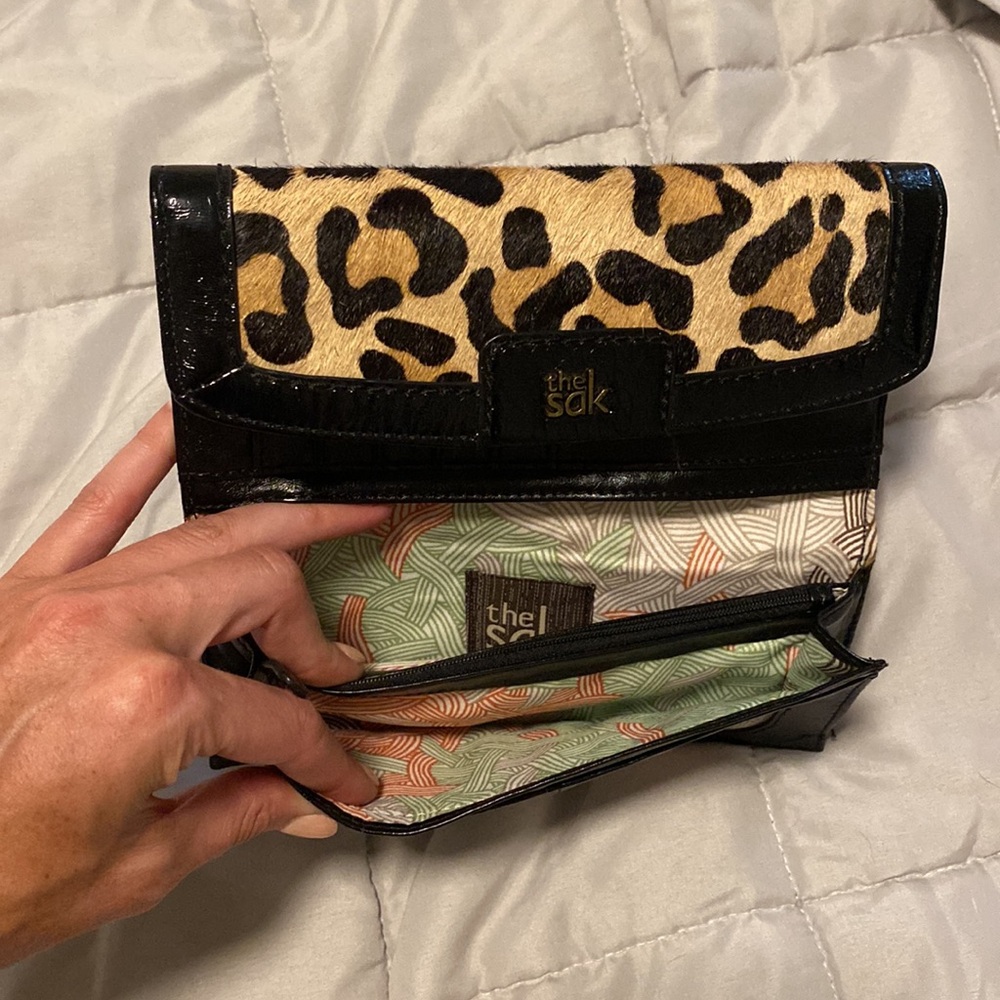 The Sak Button Closure Trifold Wallet - image 3